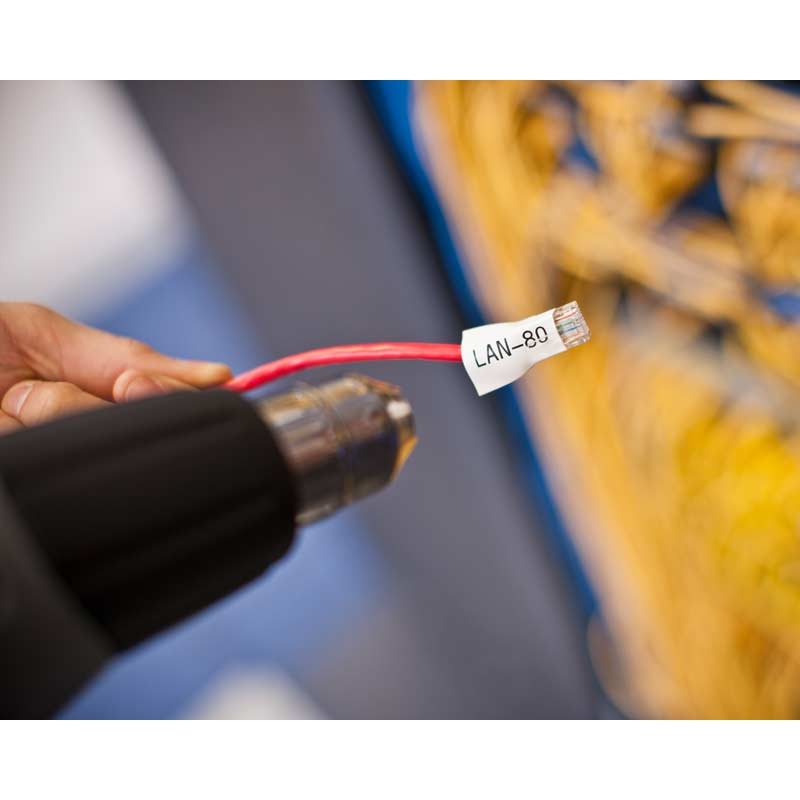 Brother HSE251 P-touch Schrumpfschlauch 23,6 mm zur Kabelbeschriftung