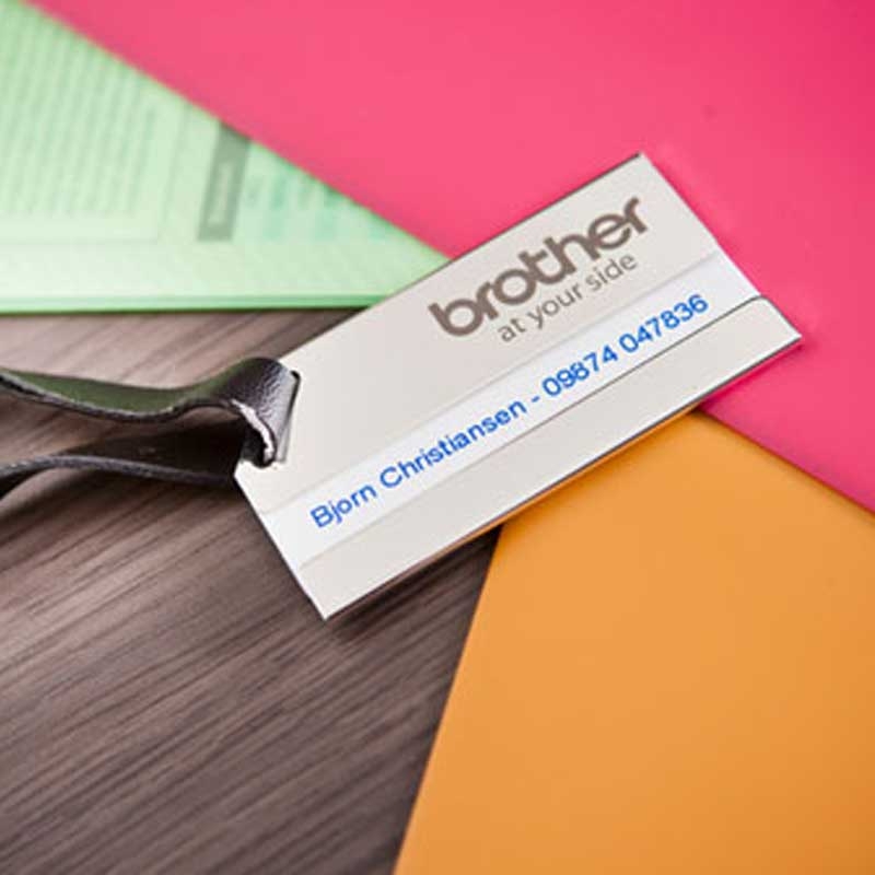 BROTHER P-Touch TZE-223 blau auf weiss 9mm