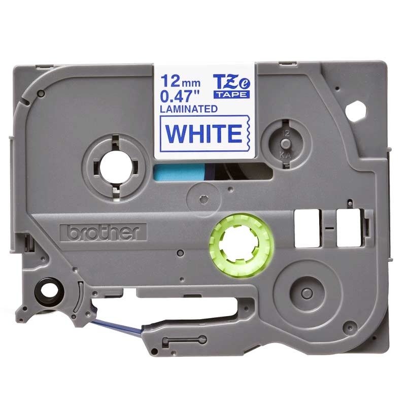 Brother TZE-233 P-Touch blau auf weiss 12mm