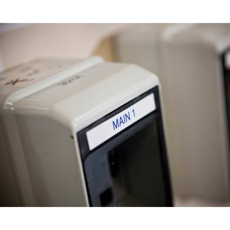 Brother TZE-233 P-Touch blau auf weiss 12mm