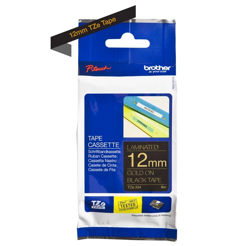 1830VP 1830SC 3x Schriftband Tape 12mm für BROTHER P-Touch 1810 1830