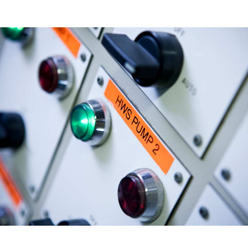 Brother TZE-B51 Schriftband P-touch schwarz auf neon orange 24mm