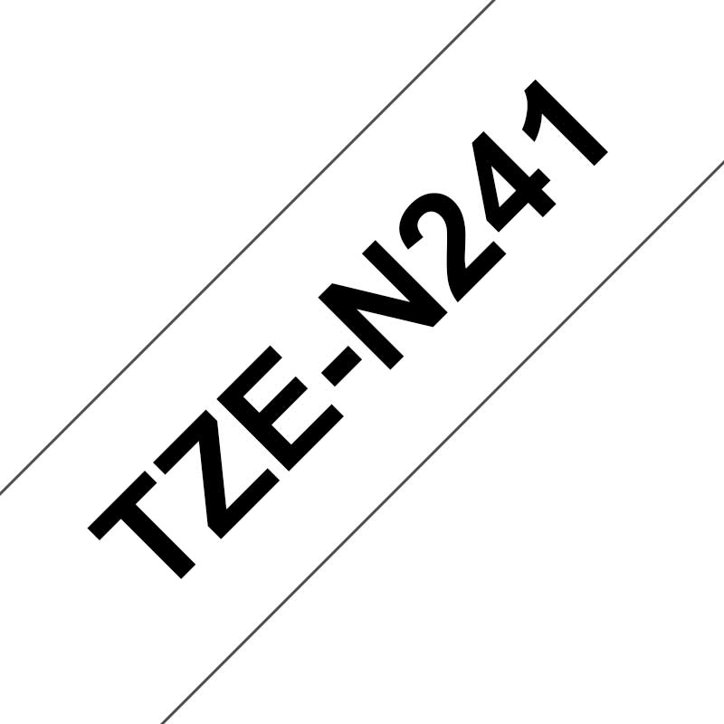 Brother TZE-N241 P-Touch schwarz auf weiss 18mm