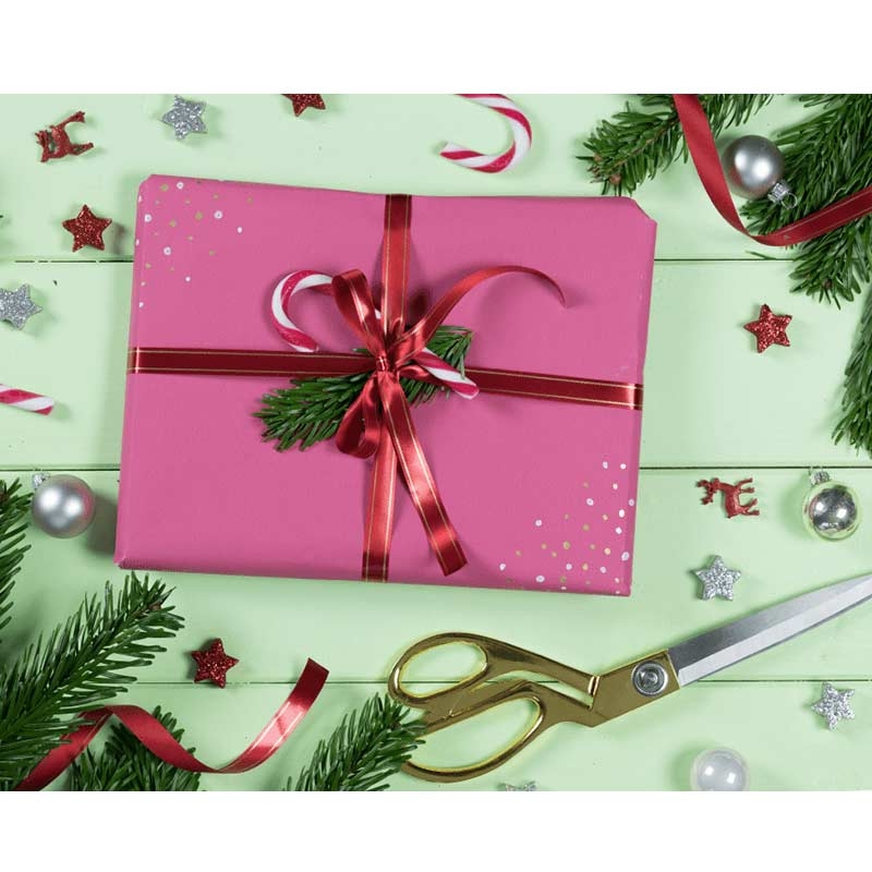 Brother TZe-RW34 Schriftband P-touch Textil gold auf weinrot 12mm