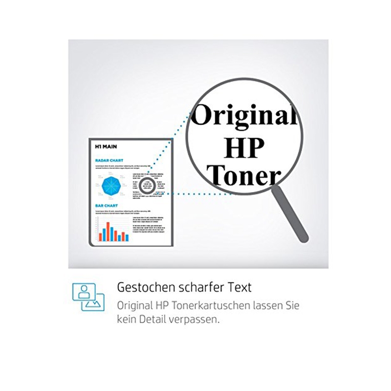 Hewlett-Packard 124A Colour LaserJet Original Toner gelb