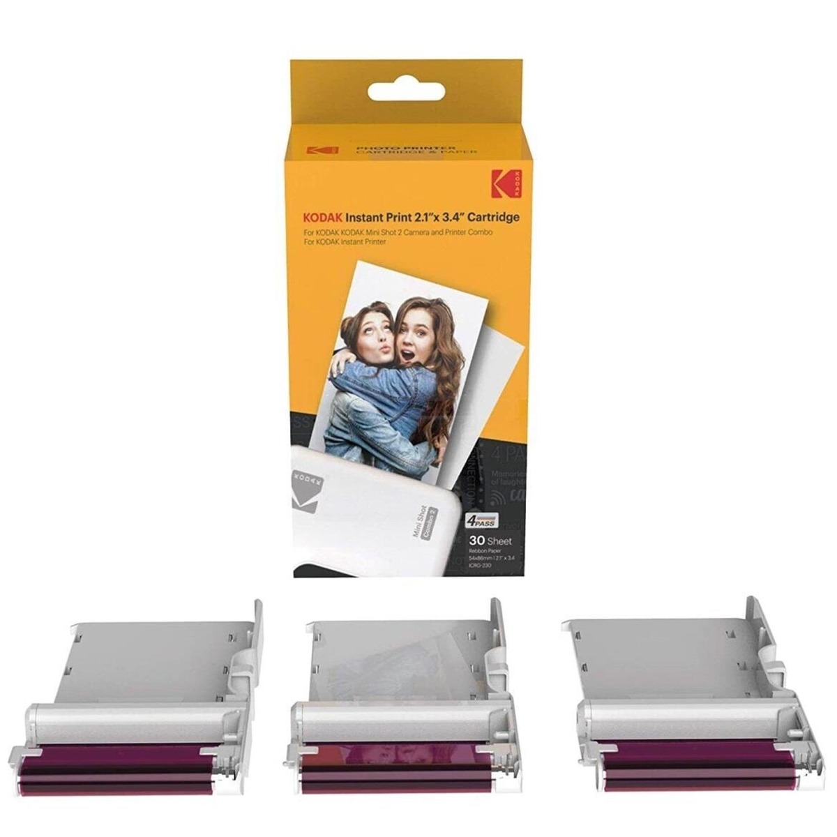 Kodak Fotopapier-Set 30 Blatt für Mini Shot Combo