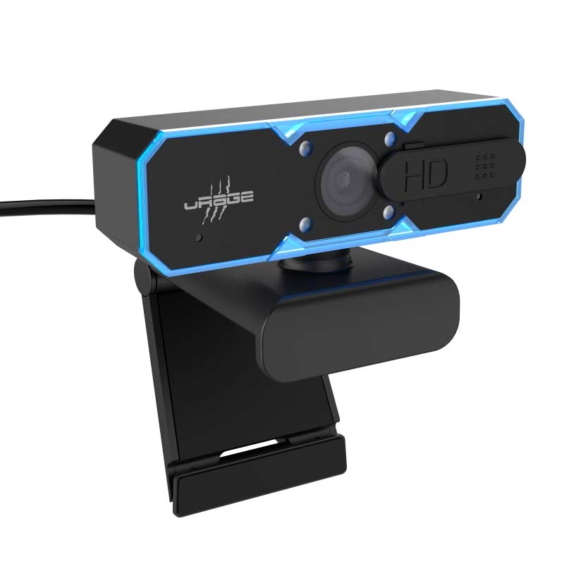 Hama Streaming-Webcam REC 600 HD mit Spy-Protection schwarz