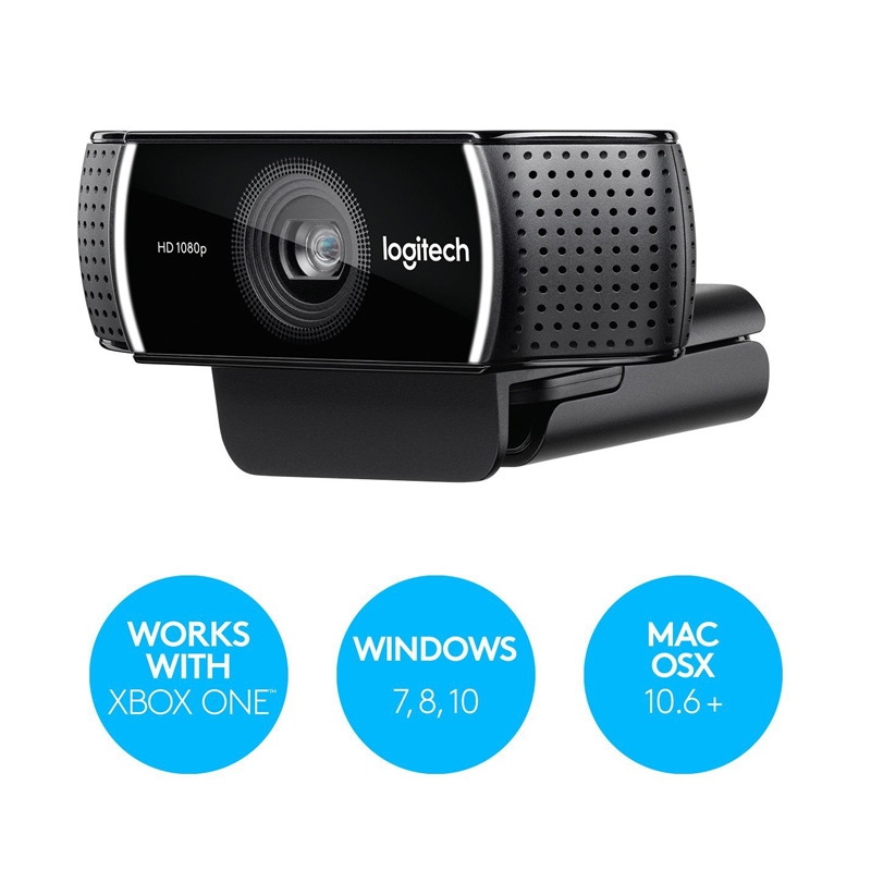 Logitech C922 HD Pro Webcam mit USB (2.Wahl)