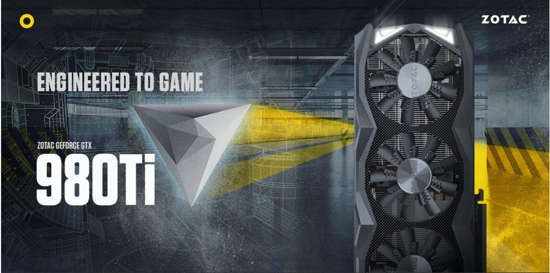 Zotac GeForce GTX 980TI AMP Extreme 6GB Grafikkarte