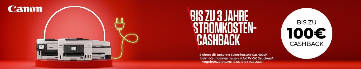 Canon Cashback Aktion für Maxify GX Modelle